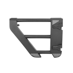 Jeep Gladiator JT Door Replacements - Rear - Go Rhino - Trailline Tube Doors - Black textured powder coat - `20-`21 Jeep Gladiator JT Door Replacements - Rear - Go Rhino - Trailline Tube Doors - Black textured powder coat - `20-`21